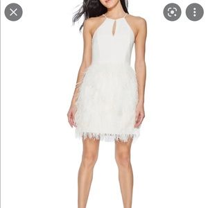 Parker Feather Mini Dress
